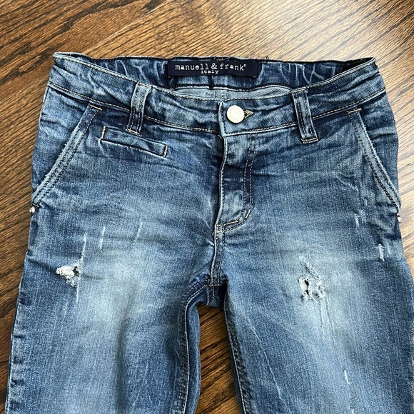 Manuell & Frank Boys Jeans Size 34 equivalent to Size 8 - Picture 3 of 5